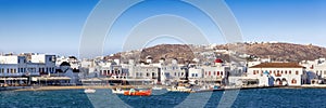 Mykonos Harbor Panorama