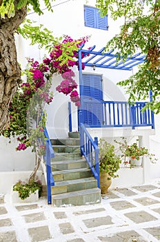 Mykonos island architecture, Greece