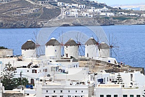 Mykonos island in Greece