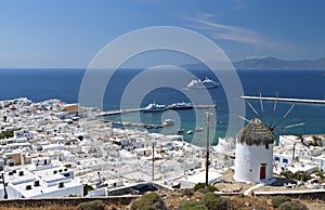 Mykonos island in Greece