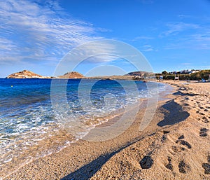 Mykonos Island: Kalafati Beach, Greece. photo