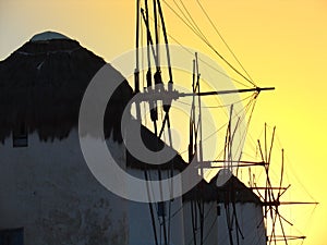 Mykonos windmill