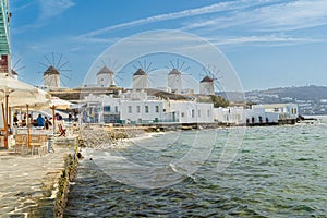 Mykonos windmills