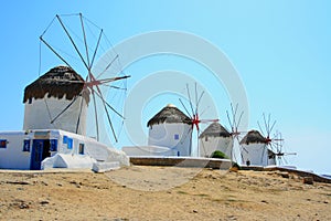 Mykonos windmills