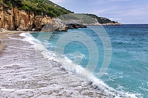 Mylopotamos beach at Tsagarada of Pelion in Greece