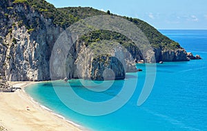 Mylos Beach, in Agios Nikitas, Lefkada island