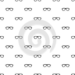 Myopic glasses pattern seamless vector photo