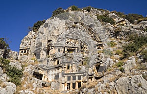 Myra the ancient place in Turkey