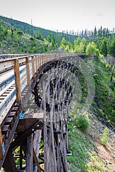 Myra Canyon Bike Trail, Kelowna, British Columbia, Canada