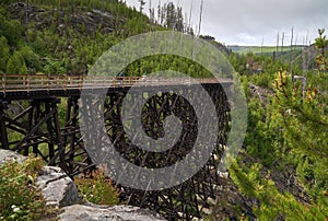 Myra Canyon Trestle Trail Kelowna