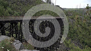 Myra Canyon Trestles National Heritage Site 4K UHD