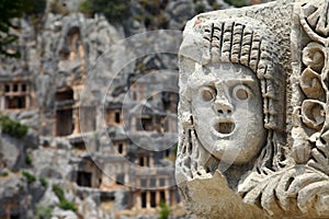 Myra stone mask photo