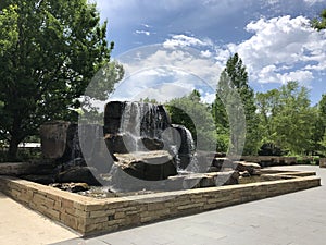 Enter to the Myriad Botanical Gardens in Oklahoma City photo