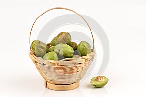 Myrobalan Wood (Terminalia chebula Retz. Var. Chebula). Fruits.