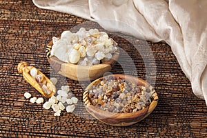 Myrrh and frankincense