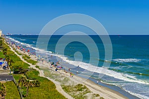 Myrtle Beach beachfront boardwalk Myrtle Beach South Carolina