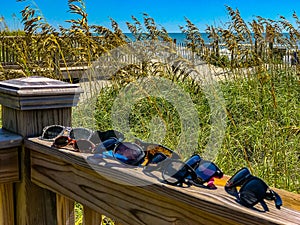 Myrtle Beach beachfront boardwalk Sunglasses Myrtle Beach South Carolina