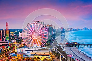 Myrtle Beach, South Carolina, USA Skyline