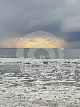 Myrtle Beach Storm brewing over ocean