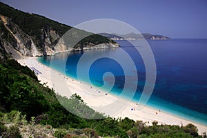 Myrtos beach photo