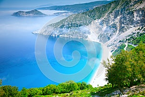 Myrtos beach, Kefalonia, Greece