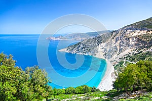 Myrtos beach, Kefalonia, Greece