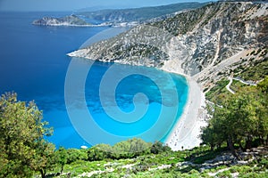 Myrtos beach, Kefalonia, Greece