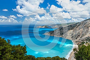 Myrtos beach, Kefalonia, Greece