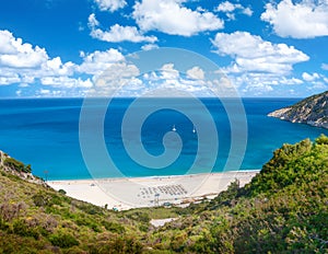 Myrtos beach, Kefalonia, Greece