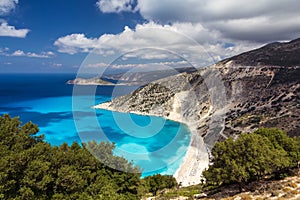 Myrtos Kefalonia Greece