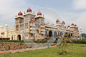 Mysore Palace and gardens photo