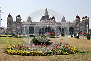 The Mysore palace in India