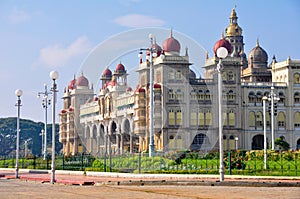 The Mysore Palace in India photo