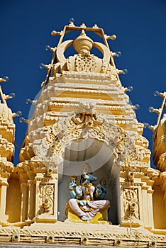 Mysore temple in India photo