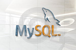Mysql on iphone realistic texture