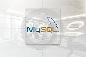 Mysql on iphone realistic texture