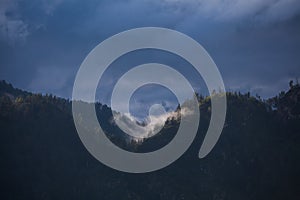 Myst on the mountain