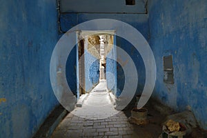 Mysterious Alley in Fez Medina