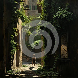 Mysterious Alleyway in Florence& x27;s Hidden Gems