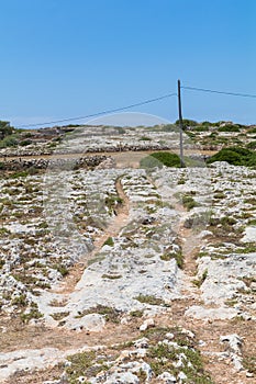 Clapham Junction cart ruts malta photo