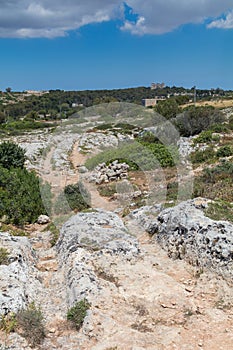 Clapham Junction cart ruts malta photo