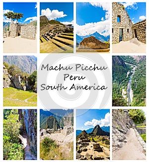 Mysterious city - Machu Picchu, Peru,South America.