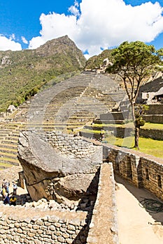 Mysterious city - Machu Picchu, Peru, South America.