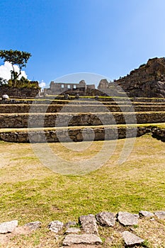 Mysterious city - Machu Picchu, Peru,South America. The Incan ruins.