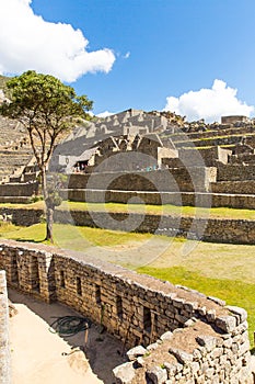 Mysterious city - Machu Picchu, Peru,South America. The Incan ruins