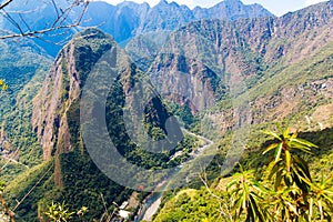 Mysterious city - Machu Picchu, Peru,South America. The Incan ruins and terrace.