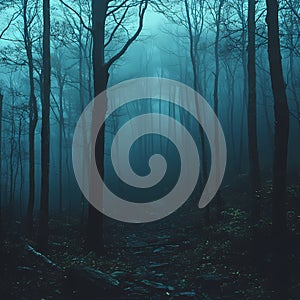 Mysterious Forest Path photo