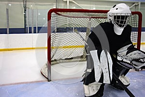 Mysterious goalie