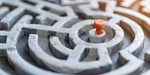 The mysterious maze from which it is impossible to get ou