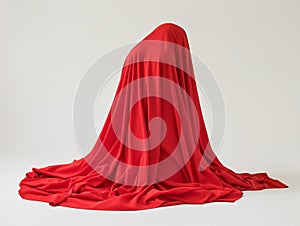 Mysterious Red Cloak
